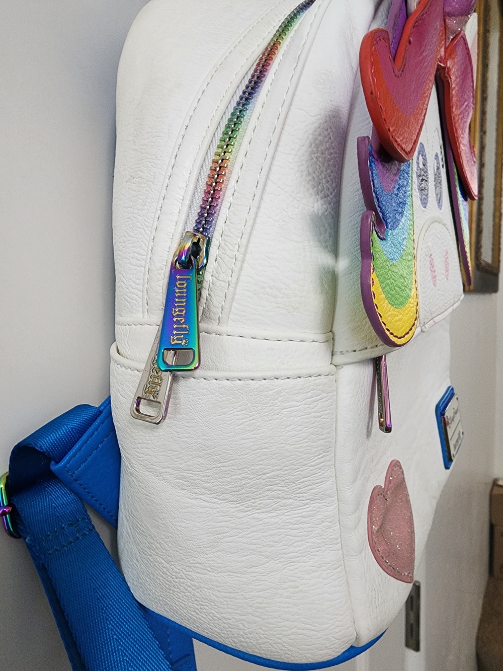 Disney Parks Loungefly Unicorn Rainbow Mini Backpack Park Exclusive - Picture 6 of 11